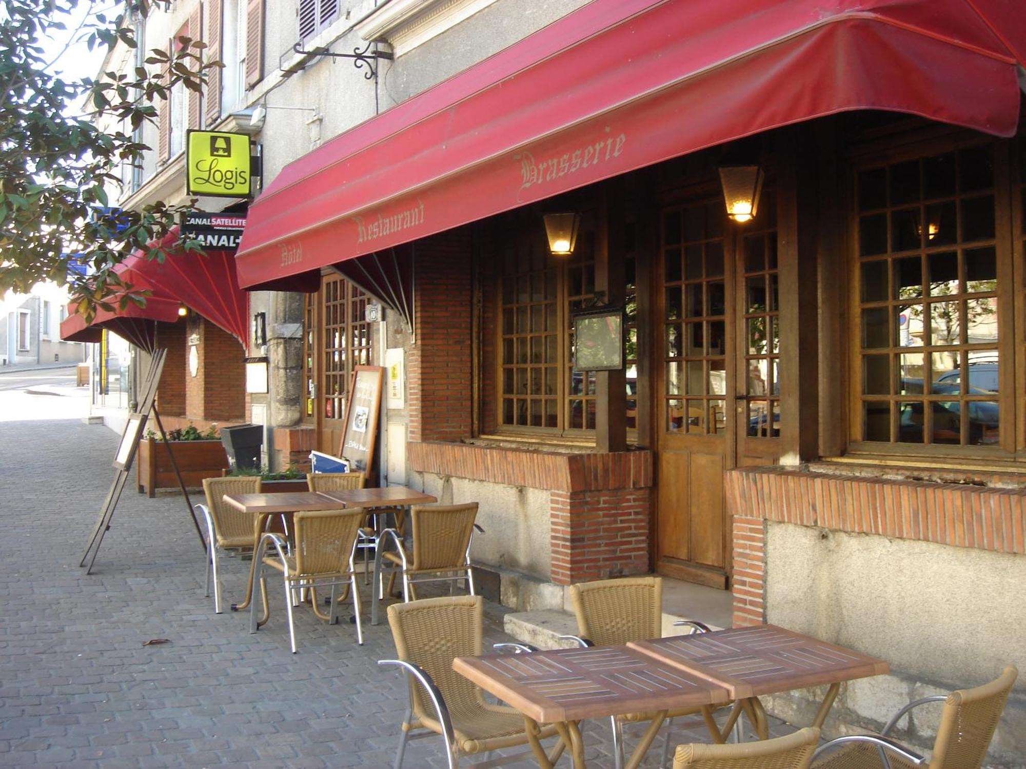 Logis - Hotel Restaurant L'Ecu De France Malesherbes Exterior foto